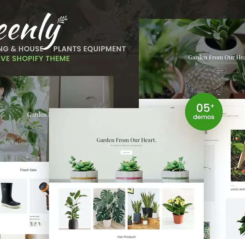 Greenly - Gardening & Houseplants Equipment
