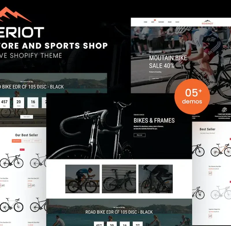 Rideriot - Bike Store Responsive Shopify Theme