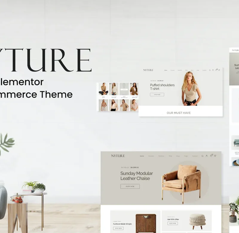 Nyture - Elementor WooCommerce Theme