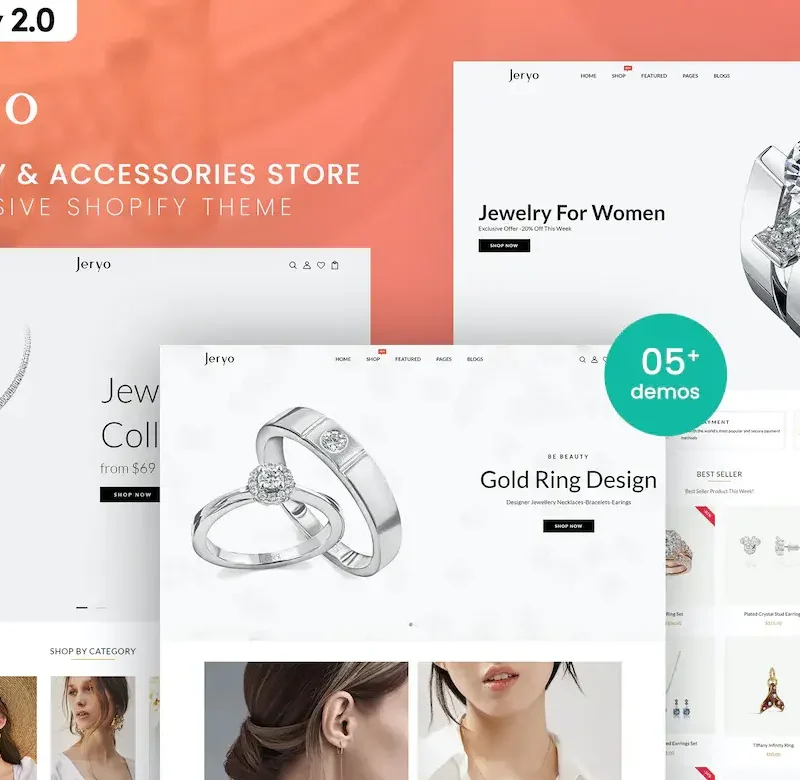 Jeryo - Jewelry & Accessories Shopify Theme