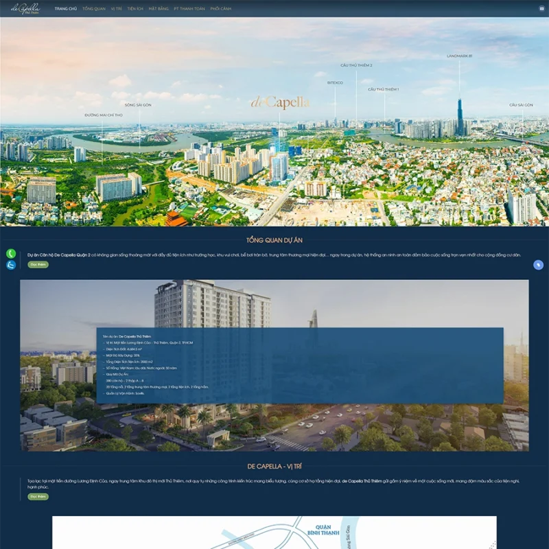 Full code - Landingpage Bất động sản 01 Siêu đẹp