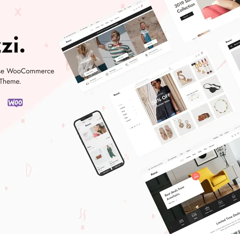 Razzi - Multipurpose WooCommerce WordPress Theme (Elementor)