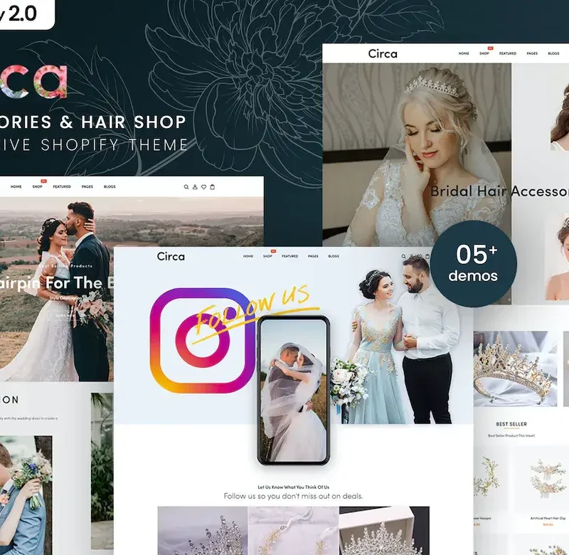 Circa - Accessories & Hair Shop Shopify theme