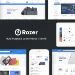 Rozer – Digital eCommerce WordPress Theme (Elementor)