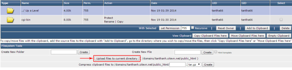 Hướng dẫn up website lên host chi tiết 2 Chọn cách up web lên hosting