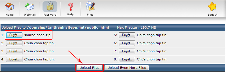 Hướng dẫn up website lên host chi tiết 3 Chọn cách up web lên hosting