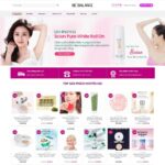 Mẫu website bán hàng mỹ phẩm 04 – Full code Mẫu website bán hàng mỹ phẩm 04 – Full code