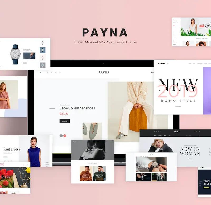 Payna - Clean, Minimal WooCommerce Theme (Elementor)