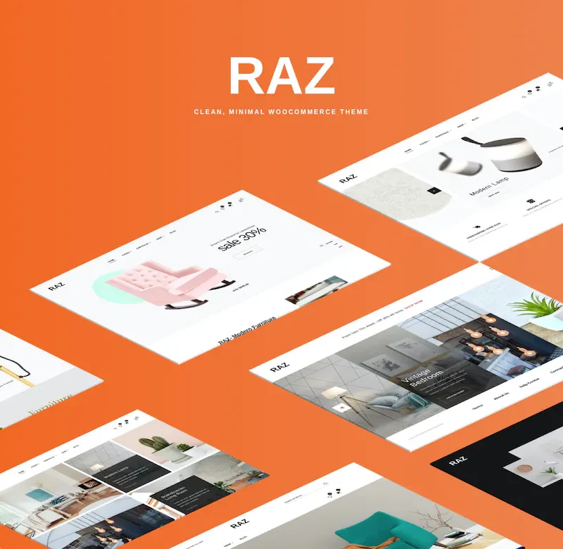 Raz - Clean, Minimal WooCommerce Theme