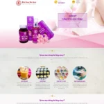 Mẫu landing page mỹ phẩm 21 | Shopcode.vn Mẫu landing page mỹ phẩm 21 | Shopcode.vn