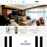 Mẫu website thiết kế nội thất – kiến trúc nội thất, nhà ở 11 | Shopcode.vn