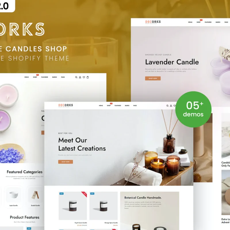 Decorks - Candles Shop Shopify 2.0 Theme
