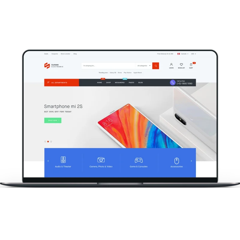 Sunmi - Electronics Responsive Shopify Theme