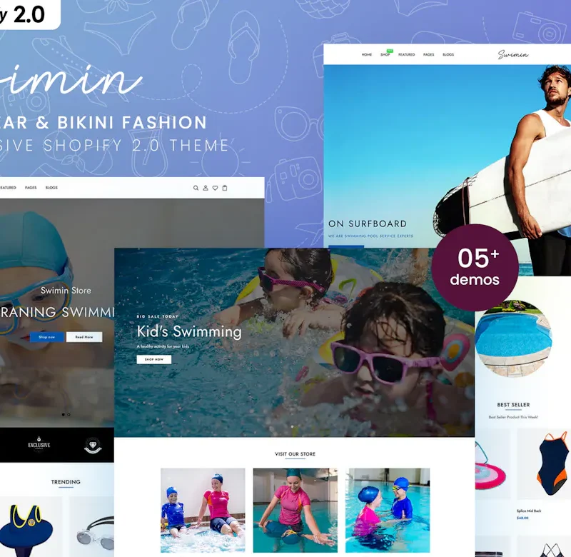 Swimin - Swimwear, Bikini Fashion Shopify 2.0 Them