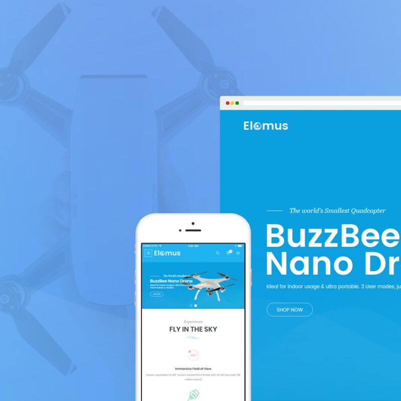 Elomus Single Product Shop Shopify Theme
