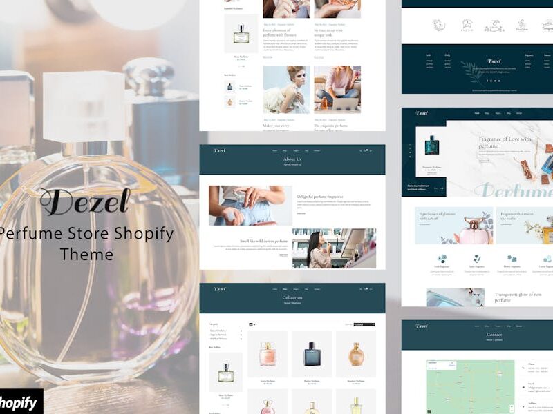 Dezel - Perfume Cosmetics Store Shopify Theme