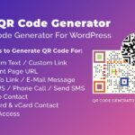 HT QR Code Generator for WordPress HT QR Code Generator for WordPress