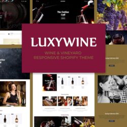 Luxywine – Wine & Vineyard Shopify Theme Luxywine – Wine & Vineyard Shopify Theme