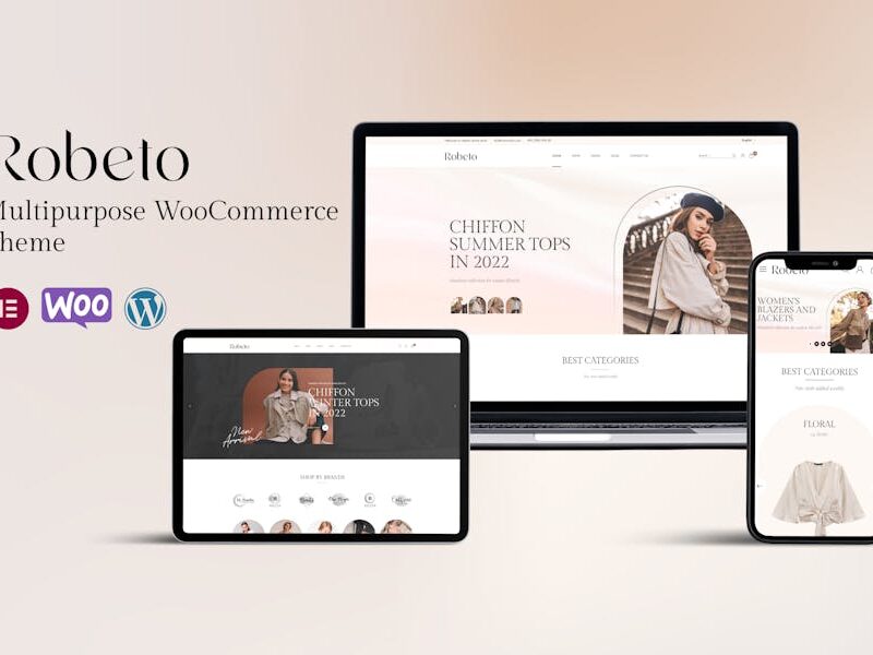 Robeto - Multipurpose WooCommerce Theme