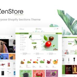 ZenStore | Multi-Purpose Shopify Sections Theme