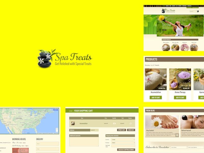 Spa Treats  - Yoga and salon Shopify Theme