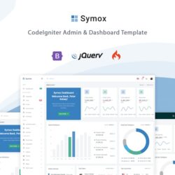 Symox – Codeigniter Admin & Dashboard Template