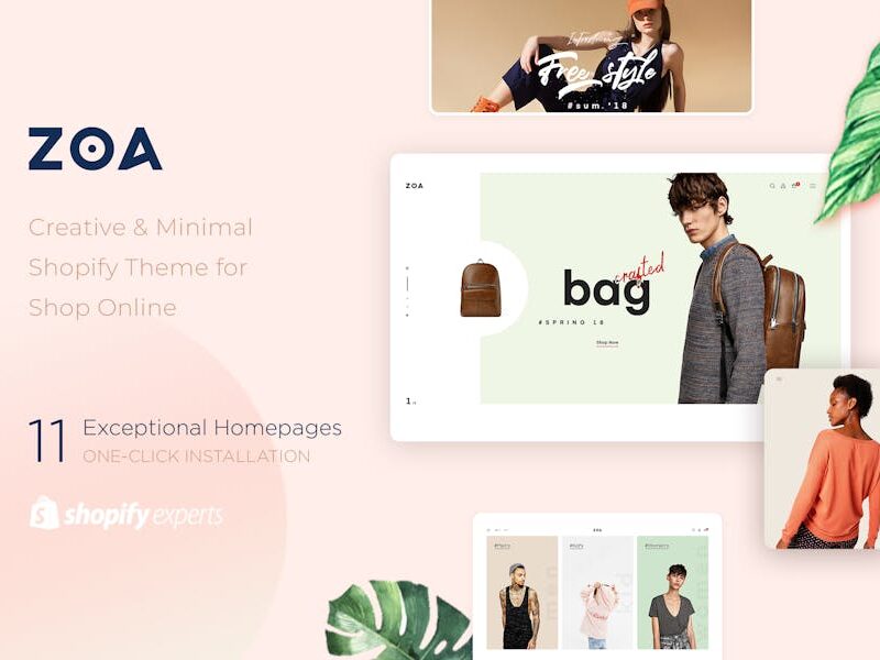 Zoa - Minimalist Shopify Theme