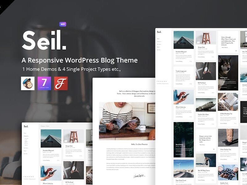 Seil - A Responsive WordPress Blog Theme