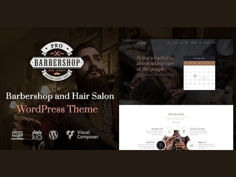 Barbershop | WordPress Theme