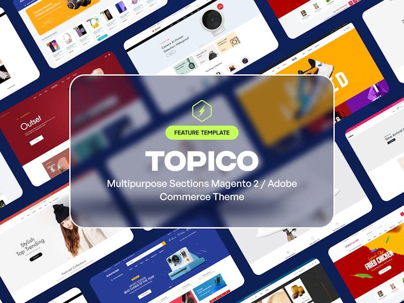 Topico - Responsive Magento 2 Theme