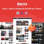 Barta – News & Magazine WordPress Theme Barta – News & Magazine WordPress Theme
