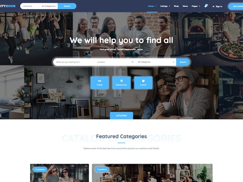 CityBook - Directory & Listing WordPress Theme