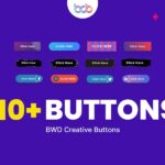 Creative buttons addon for elementor