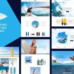 Surfor – Windsurfing Sports Shopify Theme