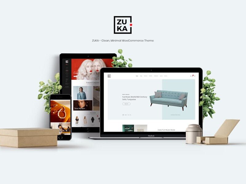 Zuka - Clean, Minimal WooCommerce Theme