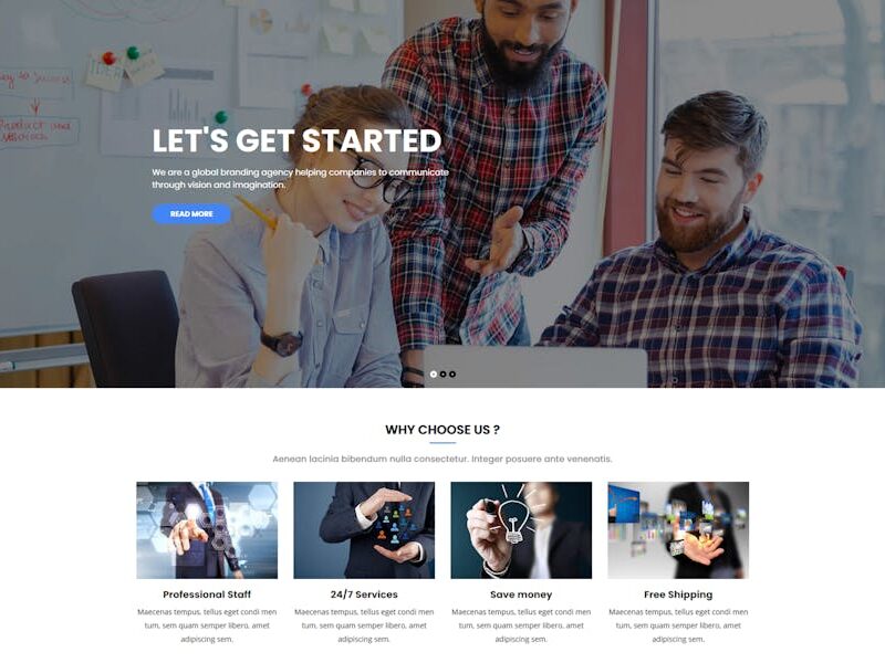 Kiamo - Responsive Business WordPress Theme