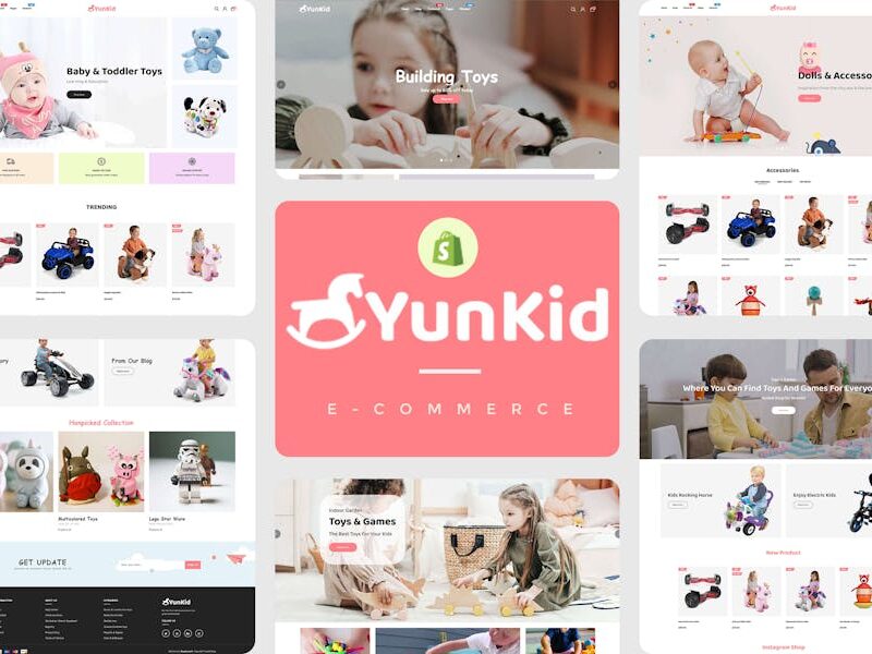 Yunkid - Kids Toys Store Responsive Shopify Theme