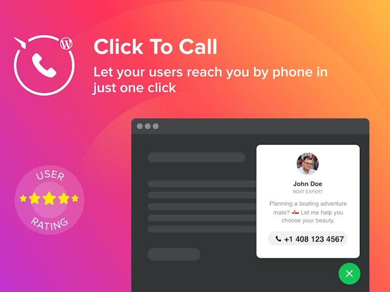 WordPress Click to Call Button Plugin