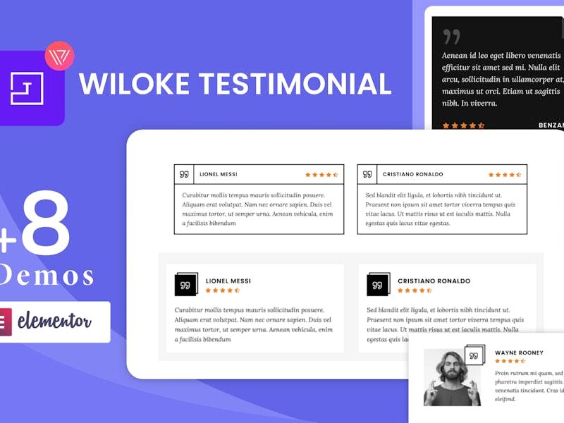 Wiloke Testimonial Elegant