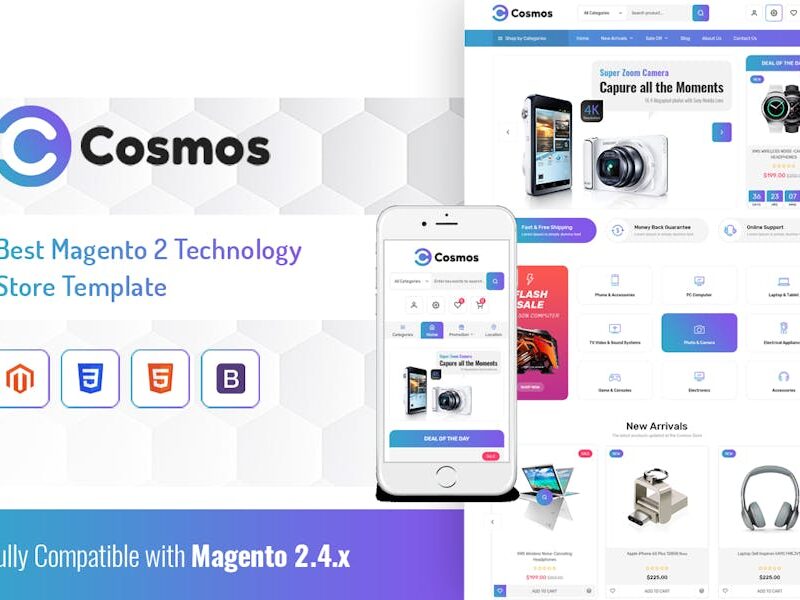 Cosmos - Hitech Store Magento 2 Theme
