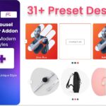 Flip Carousel Addon For Elementor
