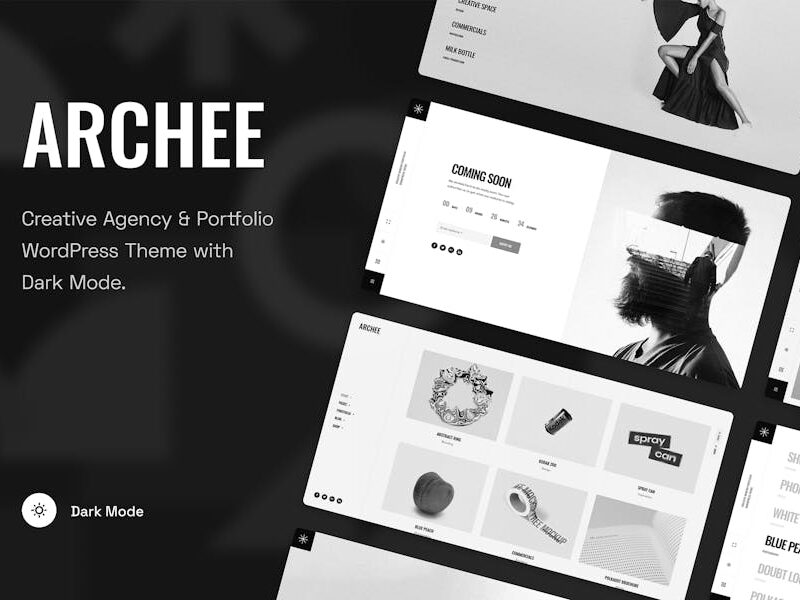 Archee - Creative Agency & Portfolio WP Theme