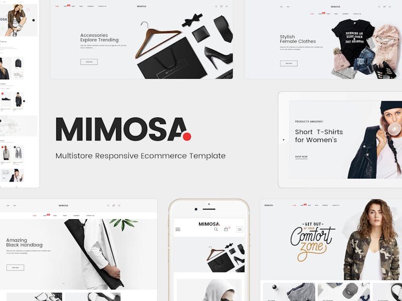 Mimosa - Responsive Fashion Magento 2 Theme