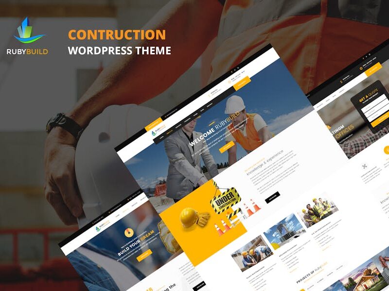 RubyBuild – Building & Construction WordPress Them