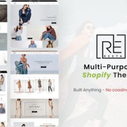 Reeta – 10 Demos Multipurpose 2.0 Shopify Theme