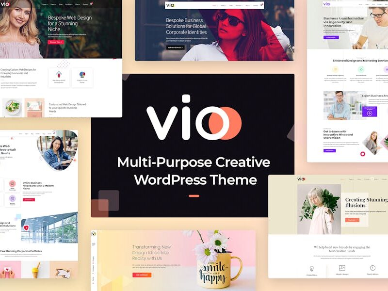 Vio - Multi-purpose Creative WordPress Theme