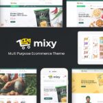 Mixy – Organic Food Store WordPress Theme Mixy – Organic Food Store WordPress Theme