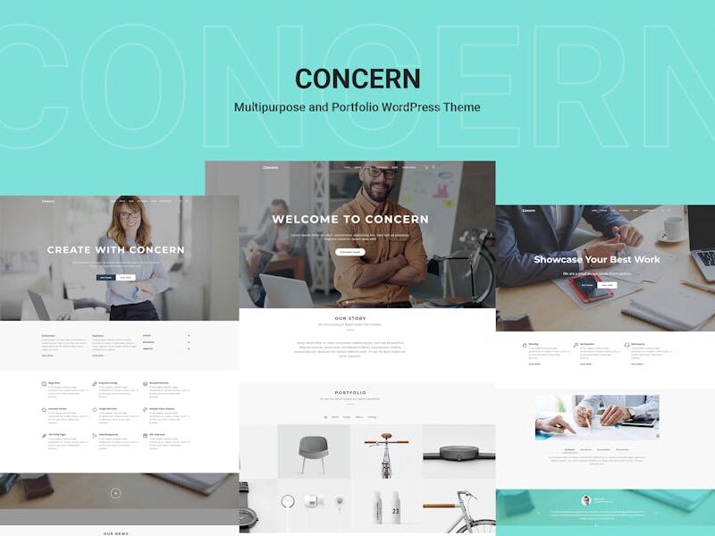 Concern - Multipurpose and Portfolio WordPress