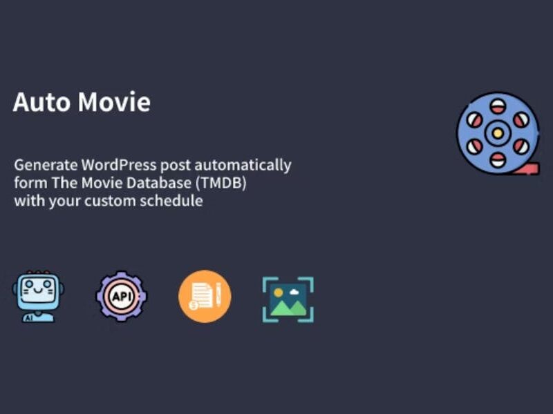 Auto Movie - WP Automatic Movie Posts Generator