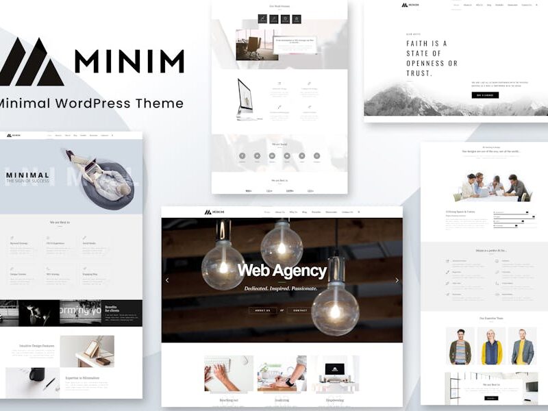 Minim - Minimal Wordpress Theme